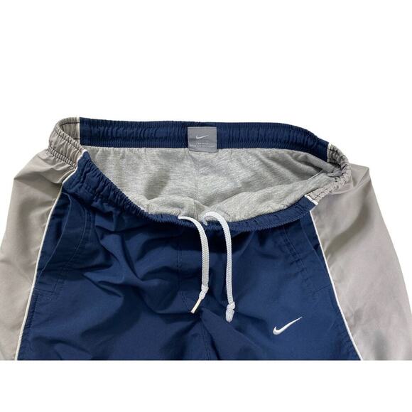 Nike Boys Blue & Gray Track Pants – Size Medium (10-12) – Y2K Vintage Style - Picture 5 of 11